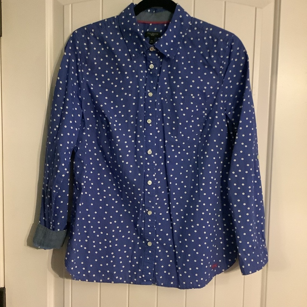 Talbots Women's Polka Dot Shirt